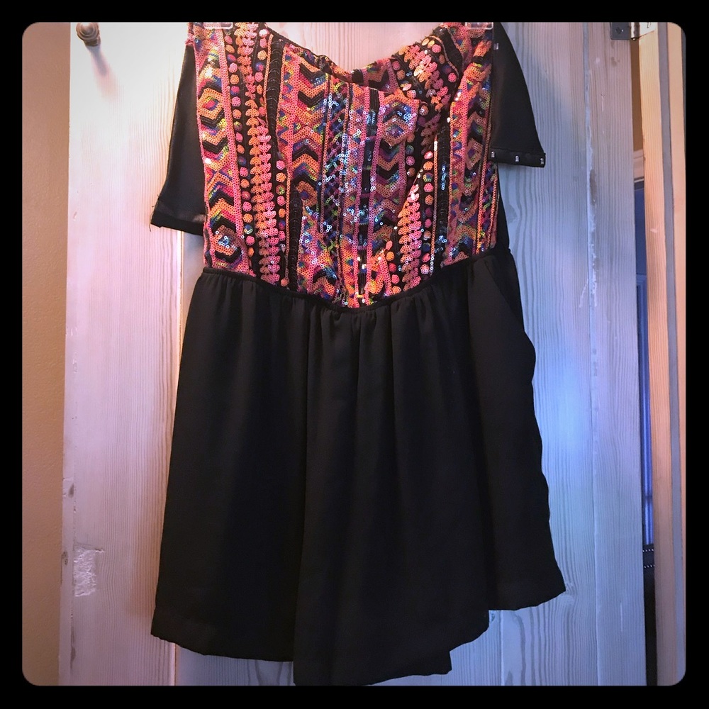 Strapless Romper - image 1